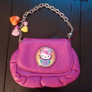 Tarina Tarrantino Pink Head Hello Kitty Clutch